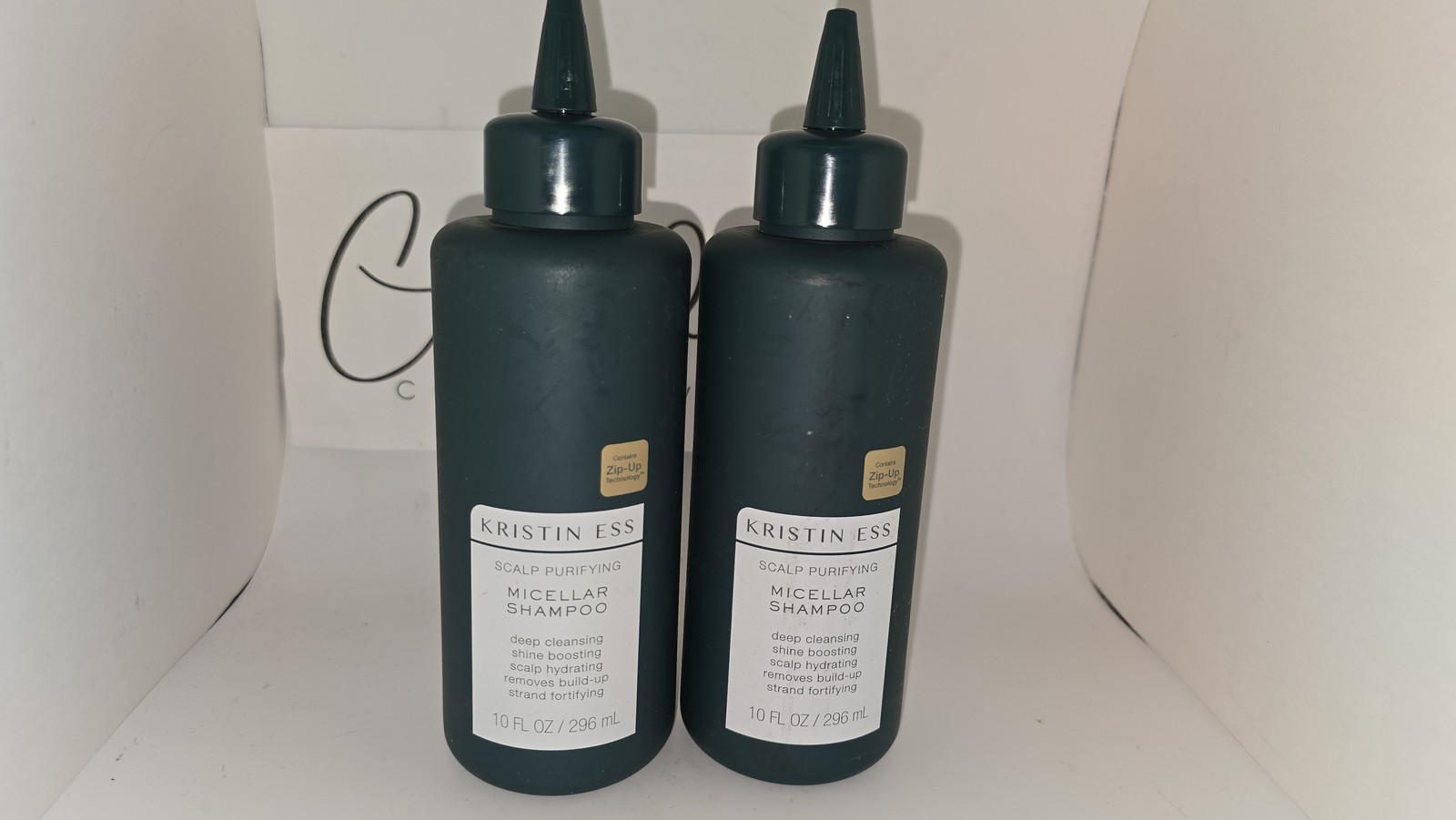 2 Pack Kristin Ess Scalp Purifying Micellar Shampoo Removes Build Up 10 oz Ea