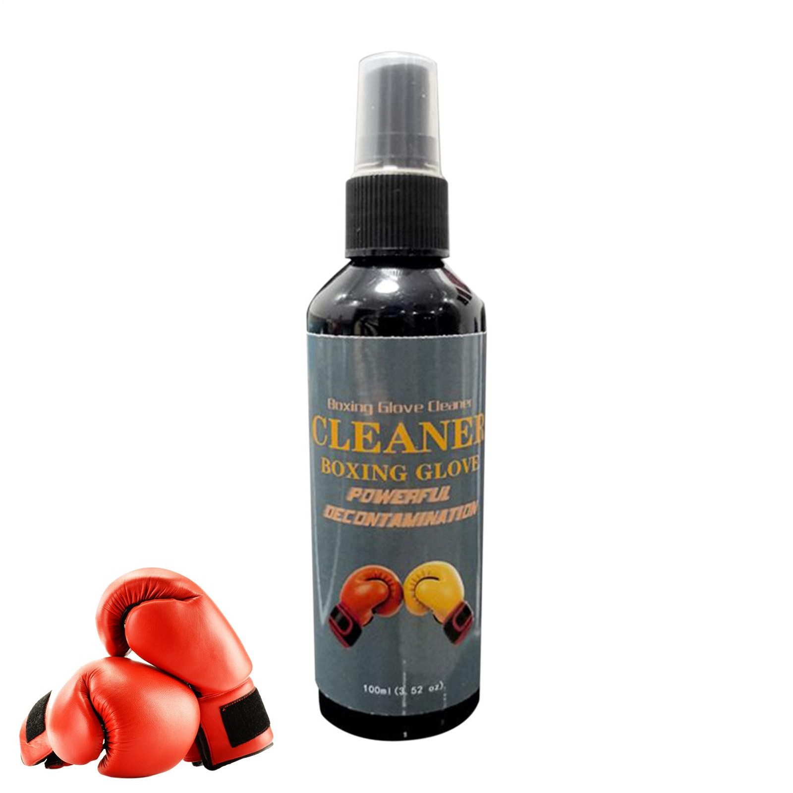 Boxing Gloves Cleaner Spray 100ml Punching Helmet Cleaning Mist