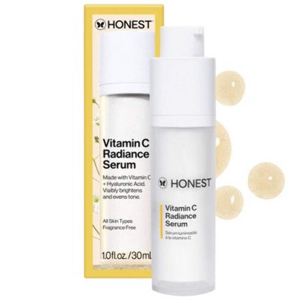Honest Beauty Vitamin C Radiance Serum with Hyaluronic Acid 1 fl oz - Imperfect