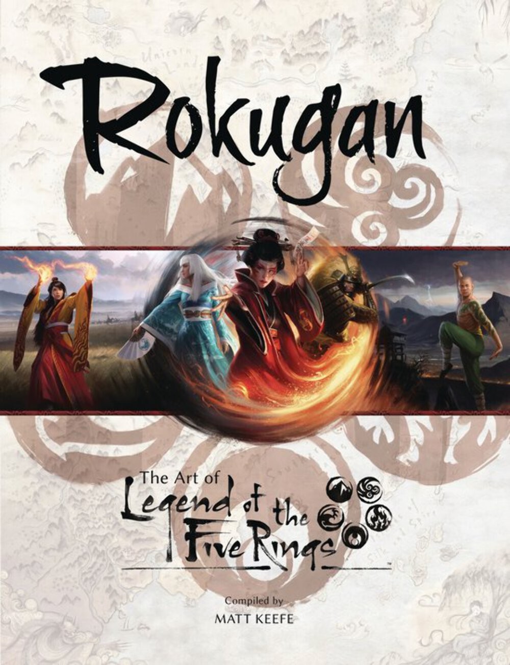 Rokugan: The Art of Legend of The Five Rings -Hardcover)