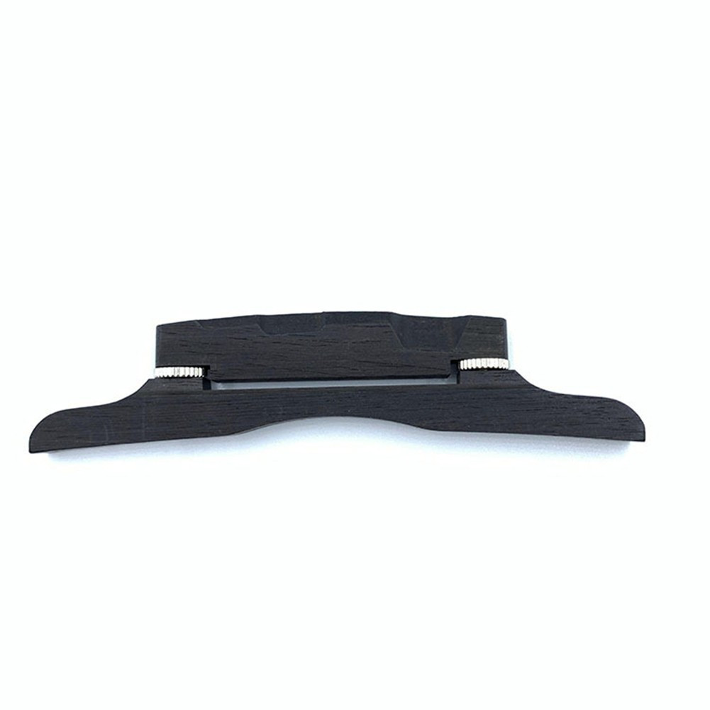 Premium Ebony Mandolin Bridge Height Adjustable for Smooth Playing Experience