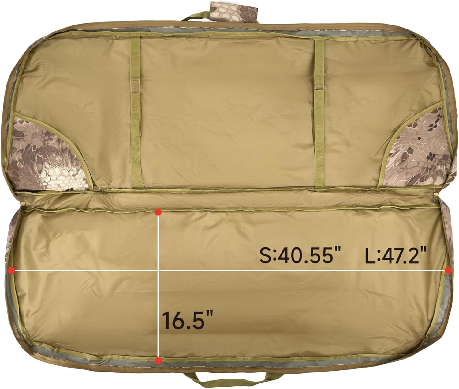 Compound Bow Case Soft Bow Case Compound Bow Carry Bag with Arrow Pocket