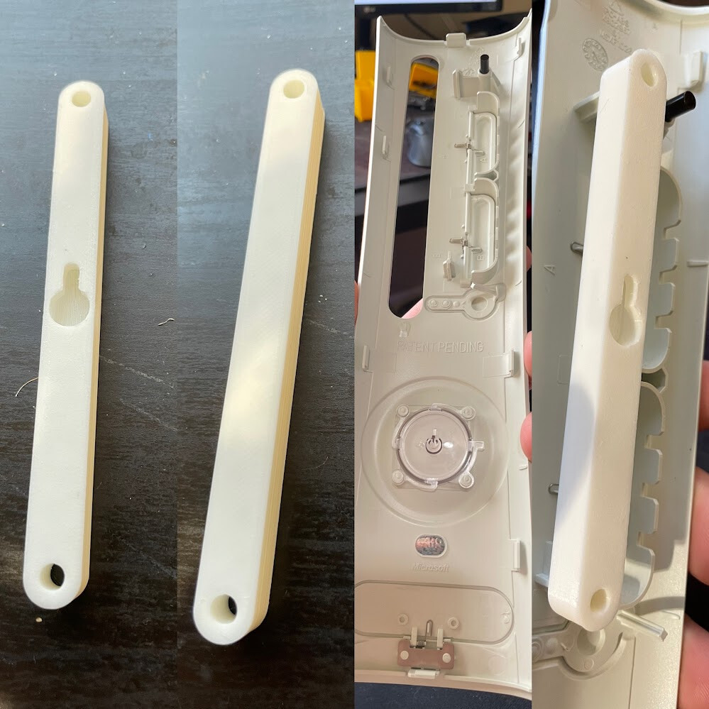 Xbox 360 FacePlate wall mounts, none damaging, hanging display