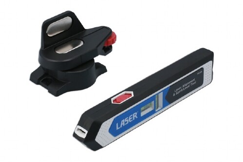 Wheel Alignment Line and Laser Beam Tool 2 spirit levels