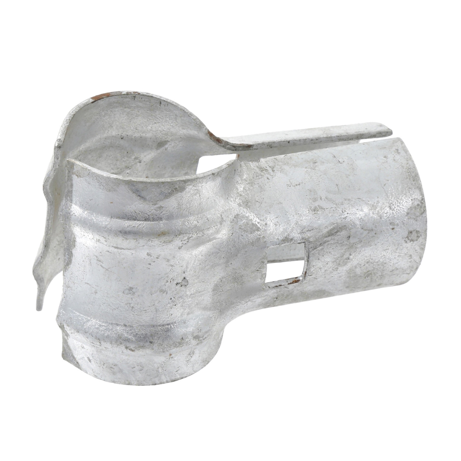 Chain Link 1 5/8" x 1 5/8" End Rail Clamp -T Clamp (Galvanized Steel)