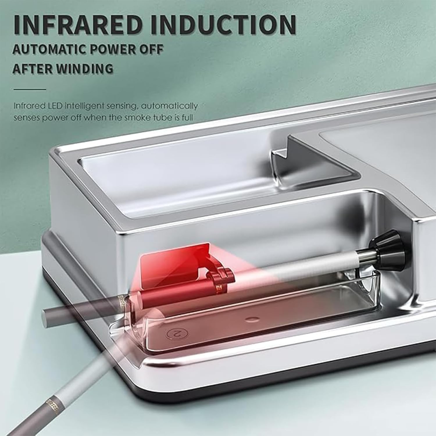 8.0/6.5mm Electric Cigarette Roller Machine Intelligent Infrared Sensor