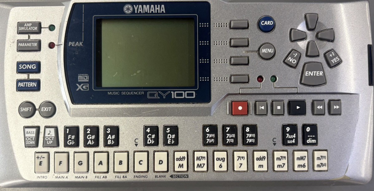 Yamaha QY100 Sampler Sequencer Sound Module (PD3049518)