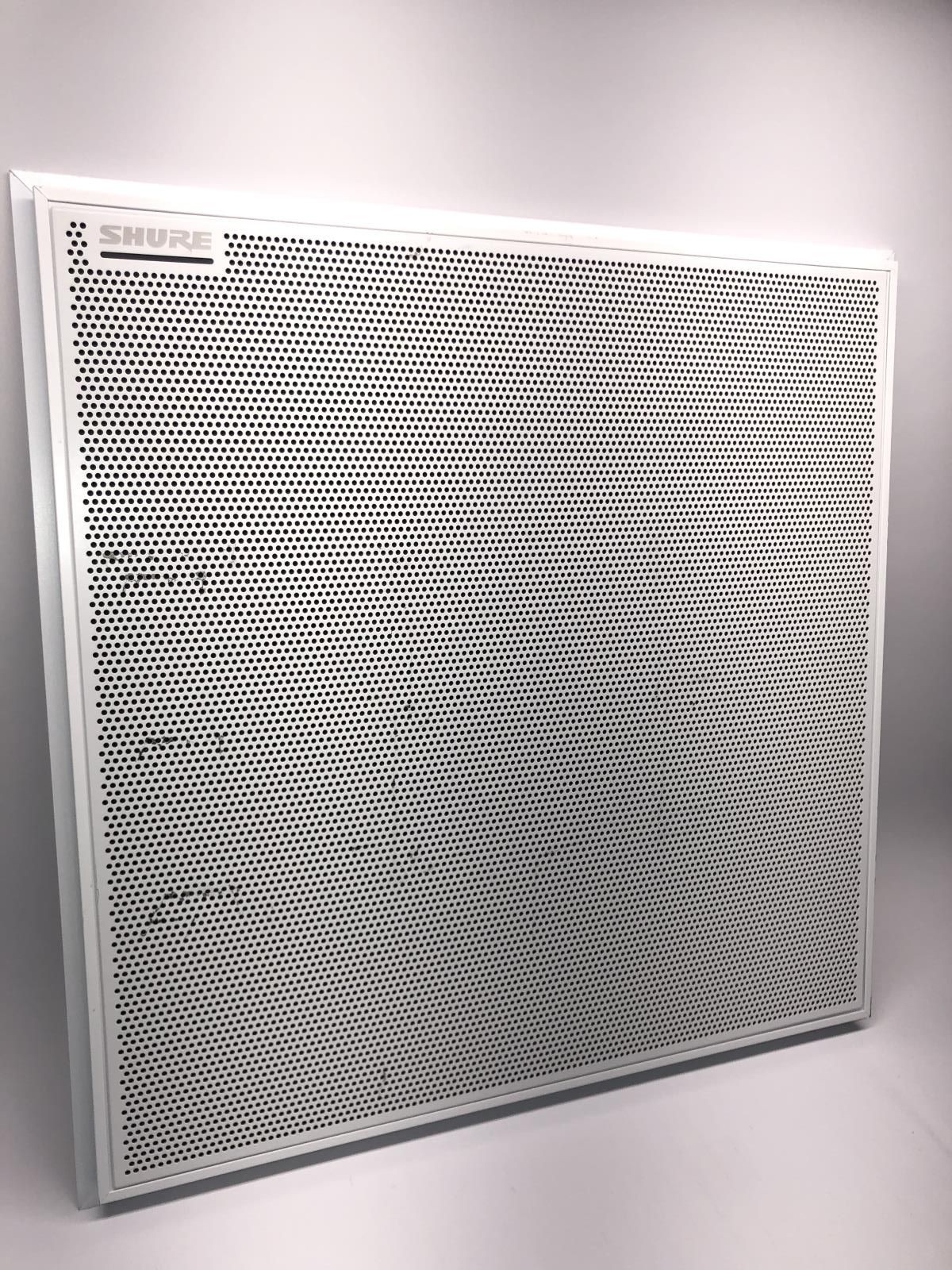 Shure MXA920W-S Microflex Advance Square Ceiling Array Microphone with Dante