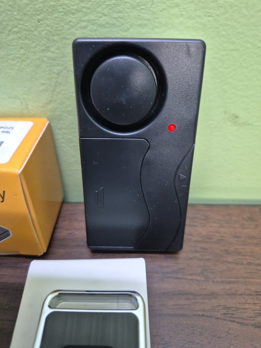 Wireless Vibration Security Alarm 4 Motorbike Open Box Read