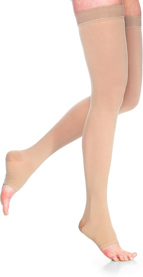Sigvaris Dynaven Open Toe OT TB 20-30 & 30-40 Compression THIGH High  Pick Size