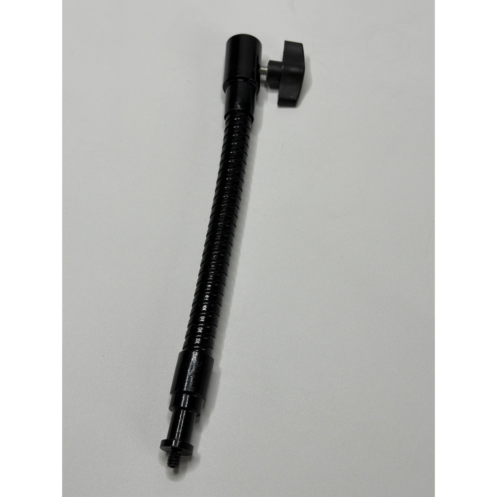 Flexible Gooseneck Extension Arm Black Metal 10.5 Inch Studio Mount Accessory