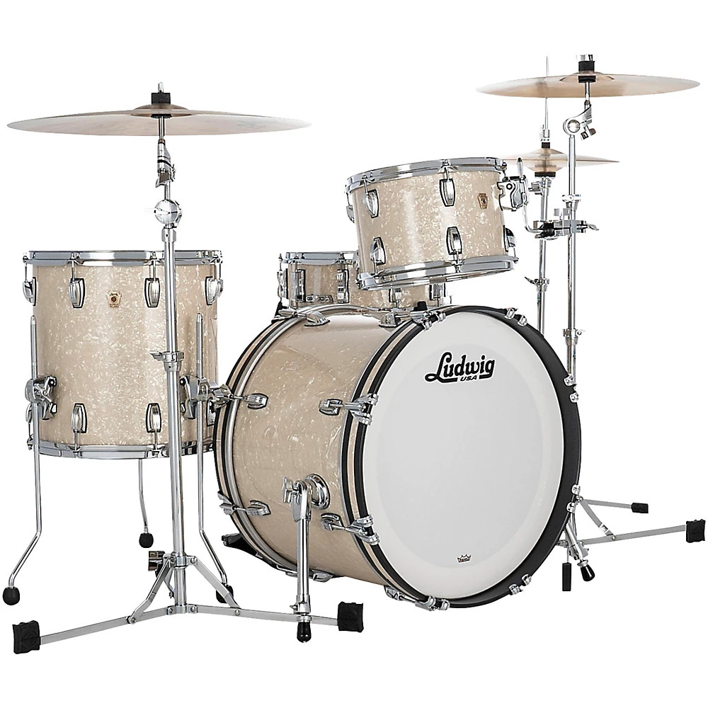 Ludwig Classic Maple 3-Piece Downbeat Shell Pack w/20" Bass VWMP