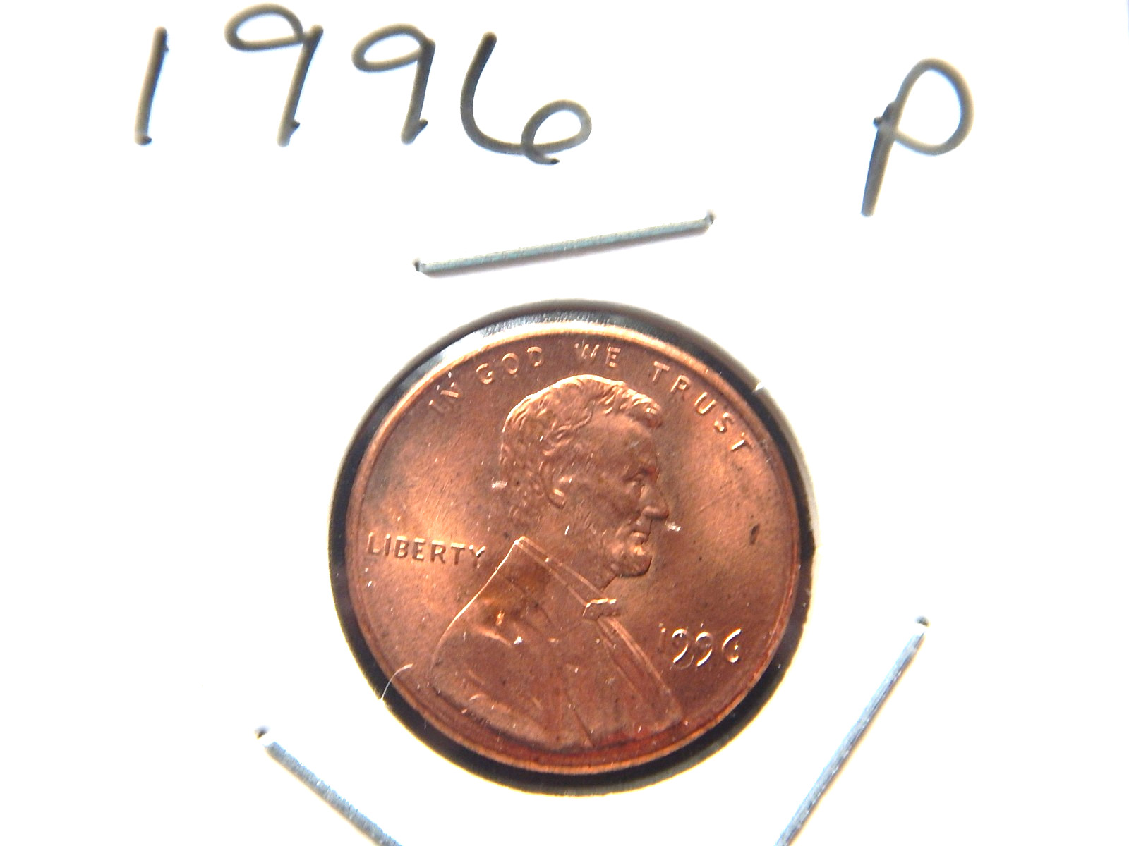 1996 (P) Lincoln Penny