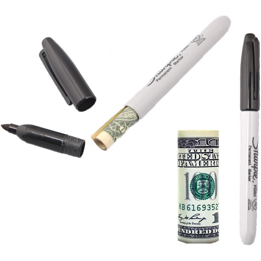 Permanent Marker Hidden Compartment | Secret Stash Box | Diversion Safe
