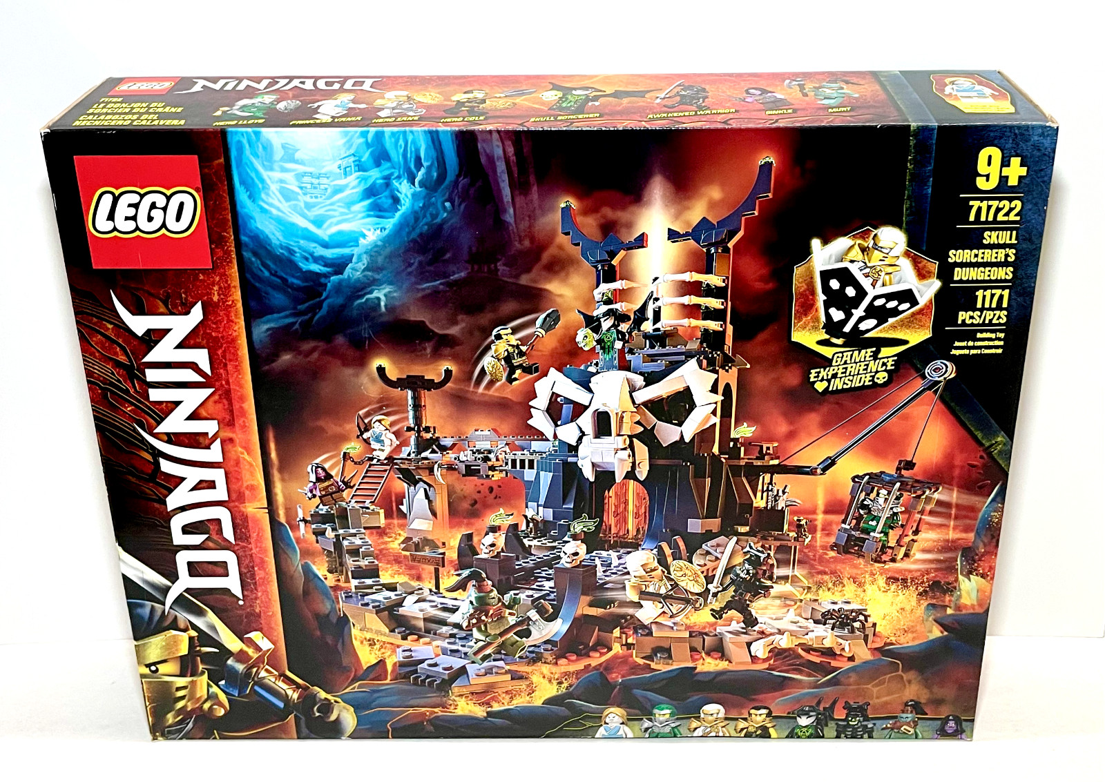 LEGO Ninjago Skull Sorcerer's Dungeons ( 71722 ) (NISB)