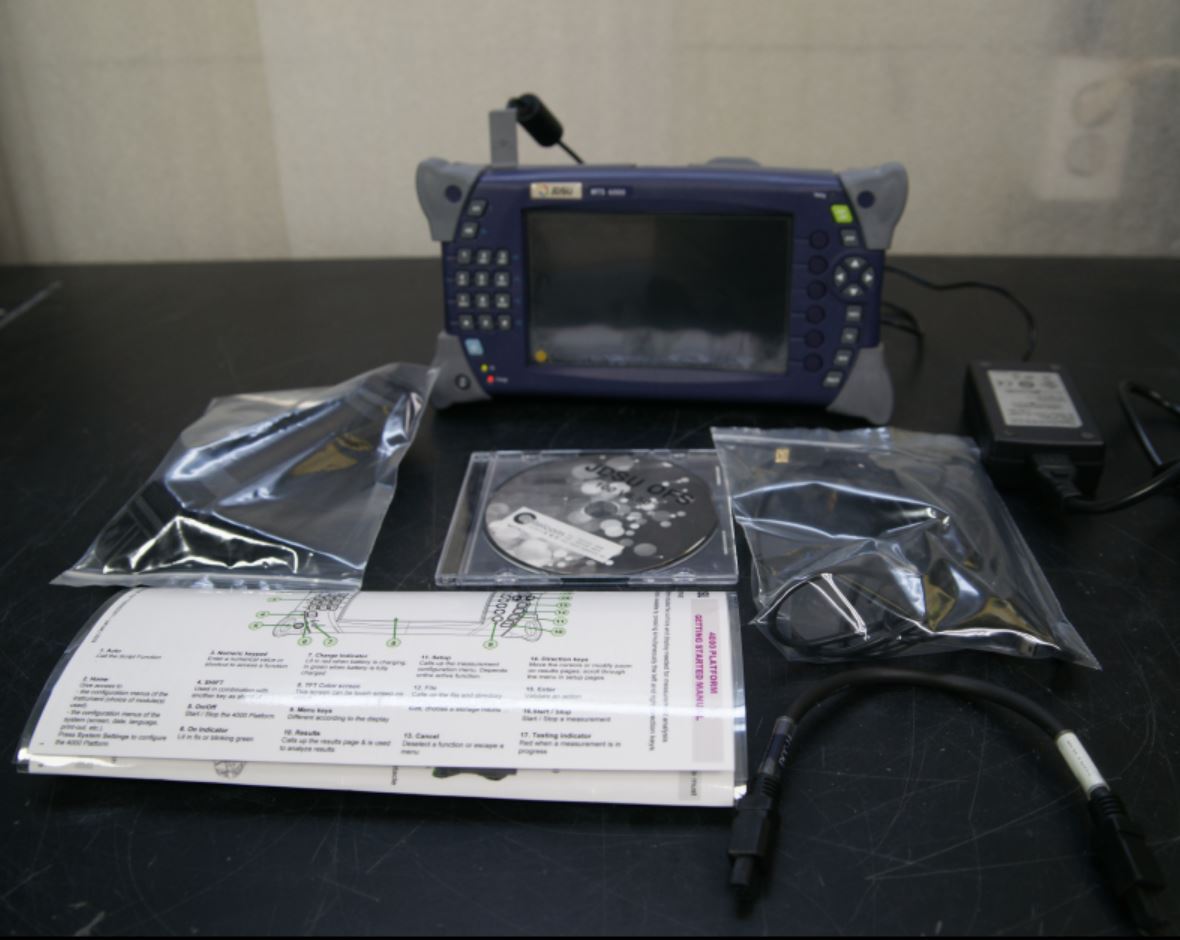 JDSU MTS 4000 OTDR Power Meter Type 4126 LM