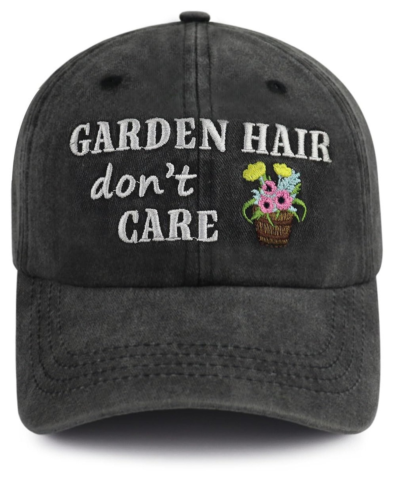 Kahhrepa Garden Hair Don't Care Hat for Women Men 2024, Funny Party Decoratio...