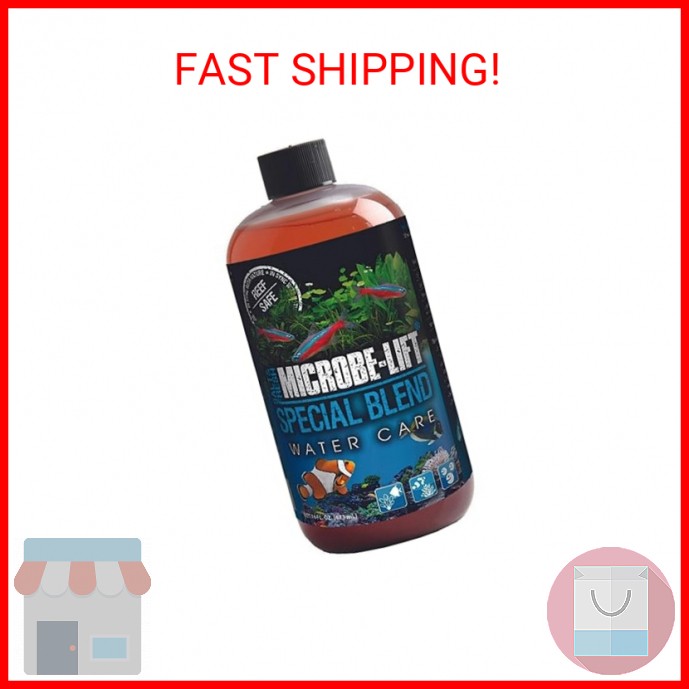 MICROBE-LIFT SBH16 Special Blend Aquarium and Fish Tank Cleaner for Freshwater a