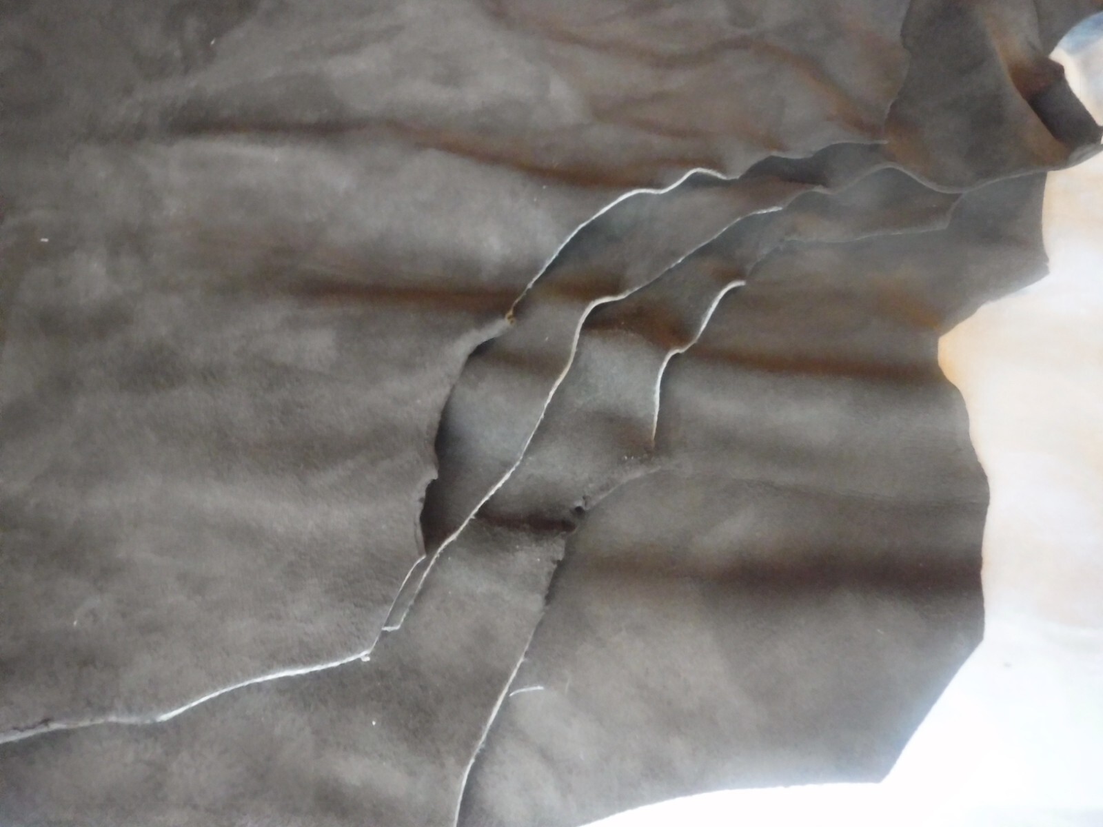 Leather Brown Leather Sheets Brown Leather Material Pre Owned 4 Sheets