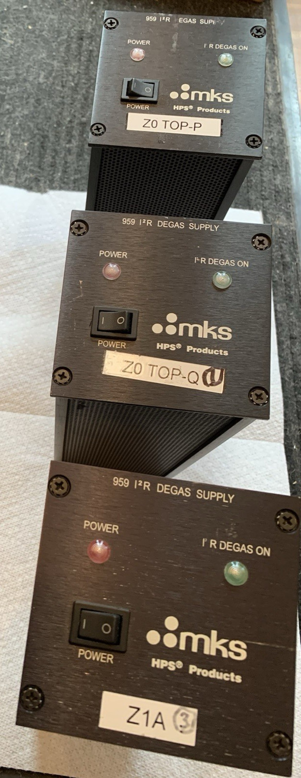 mks INSTRUMENTS 959 I2R "100015009" DEGAS SUPPLY FOR HOT CATHODE CONTROLLER $99