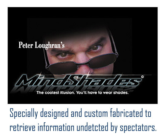 MINDSHADES BY PETER LAUGHRAN - THE POSSIBILITIES ARE ENDLESS - MENTALISM MAGIC