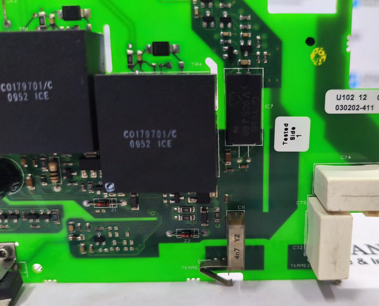 U102, 030202-404 EX PC BOARD 179700 ISS 2