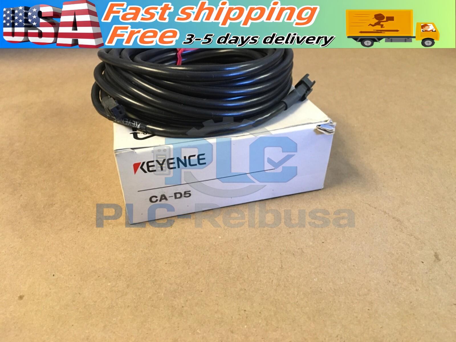 Keyence CA-D5 Illumination 5M Cordset Cable **NEW** (KB)  US Free TAX
