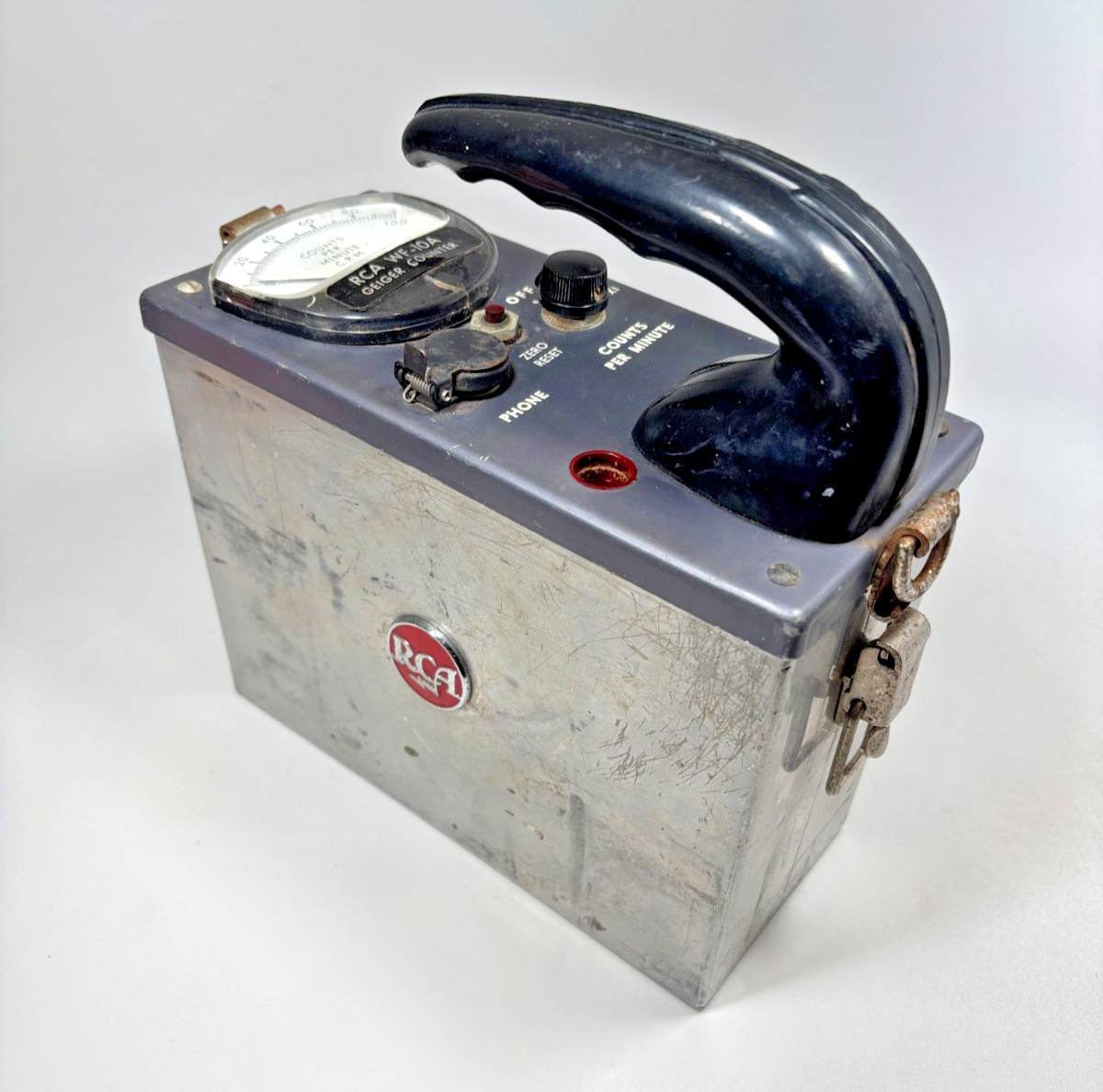 Vintage 1940s RCA Geiger Counter Atomic Era WF-11A Hand Held Unit Untested