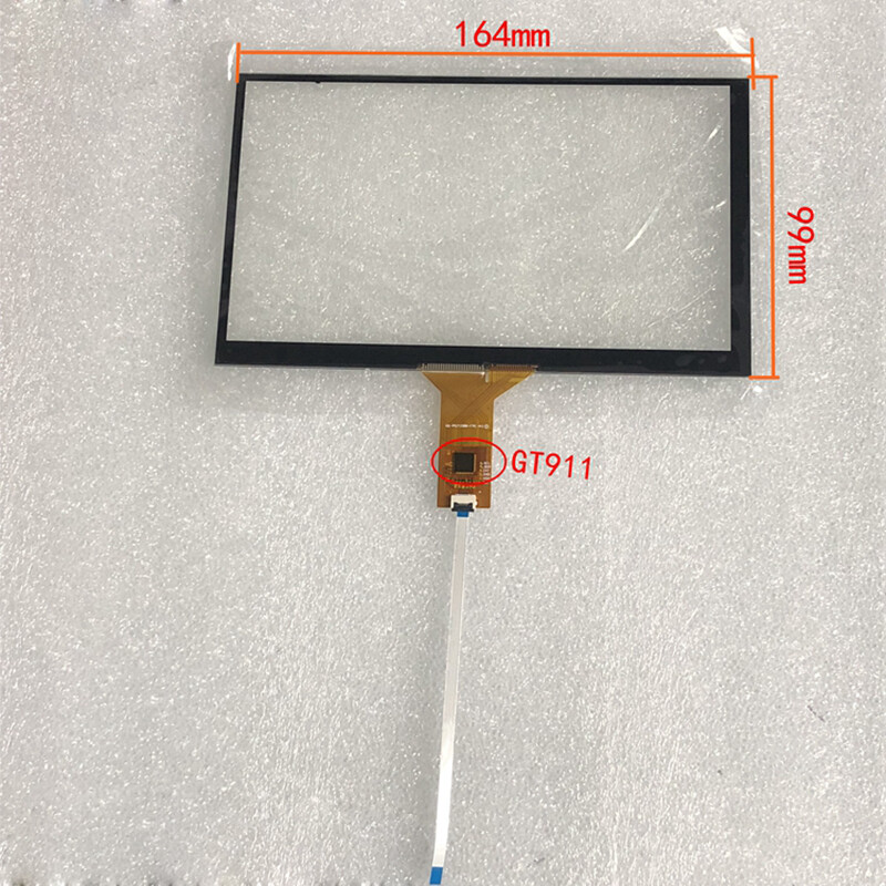7" Touch Screen Panel Digitizer for Car Multimedia Player B700 GT911 Replacement