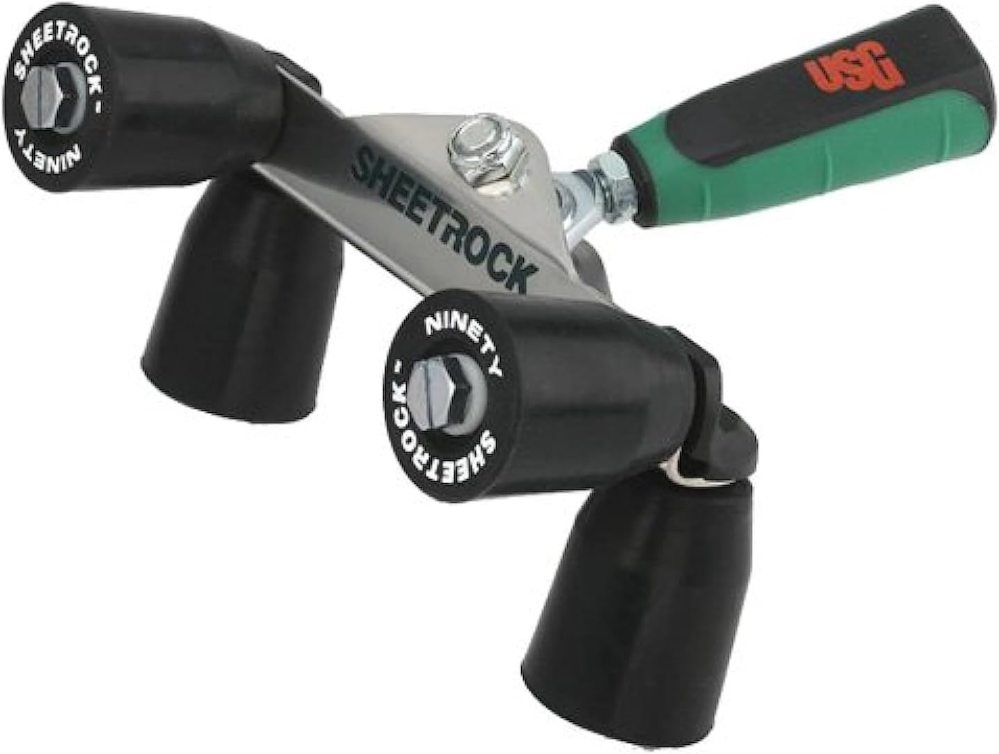 outside 90° Corner Bead Roller with 4' Fiberglass Pole, Stainless Steel Construc