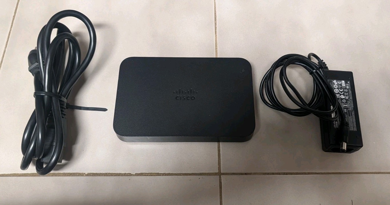 Cisco Meraki Z3 Wifi / 4P VPN Gateway Firewall with Genuine AC Adapter Unclaimed