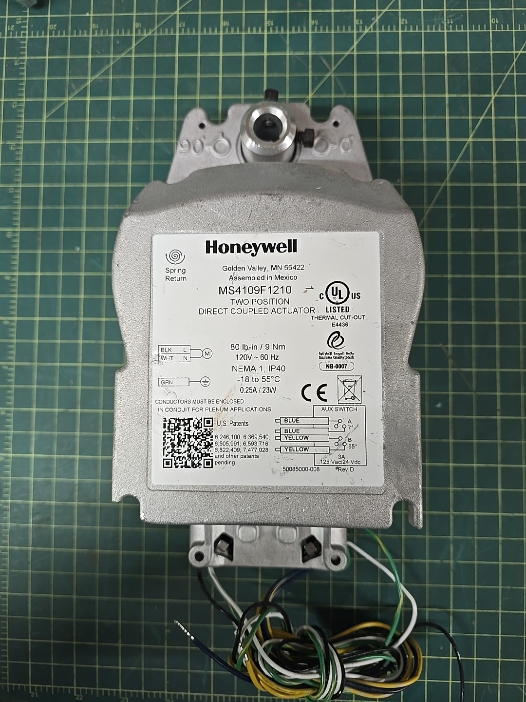 Honeywell MS4109F1210 New SLIGHT DAMAGE SEE PICTURES