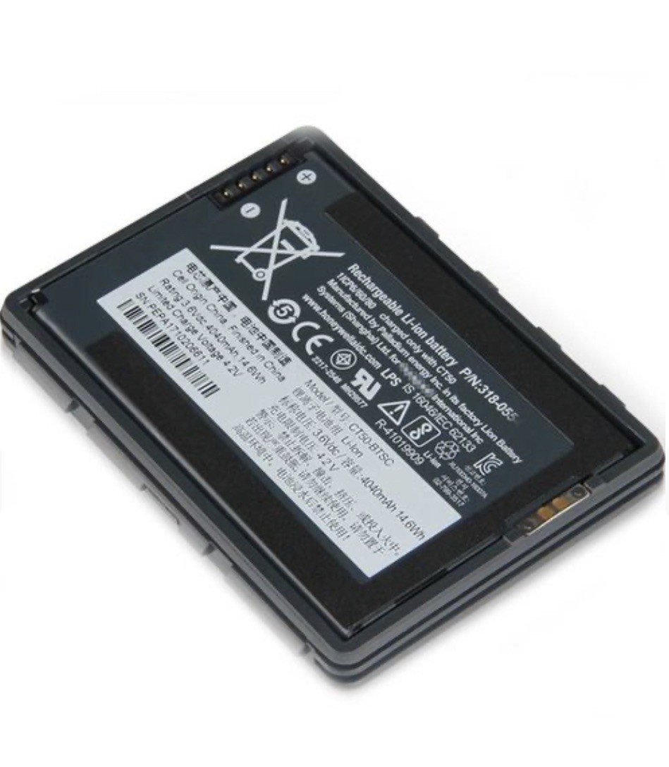 Genuine Honeywell CT50-BTSC CT50 & CT60 3.85V 15.5Wh Battery 318-055-012