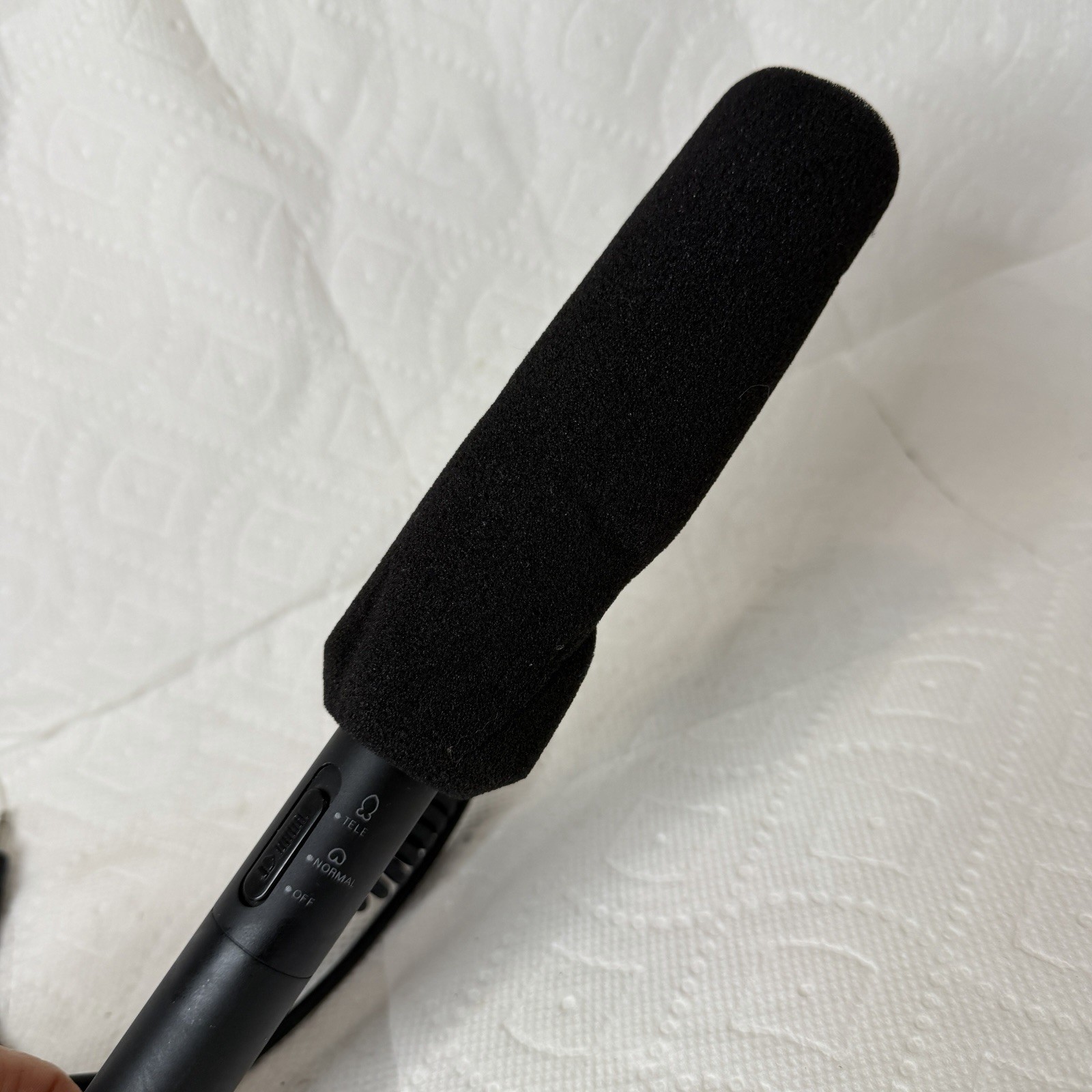 Dual Pattern Zoom Microphone AZTECH AZVM7 Works Well VIntage