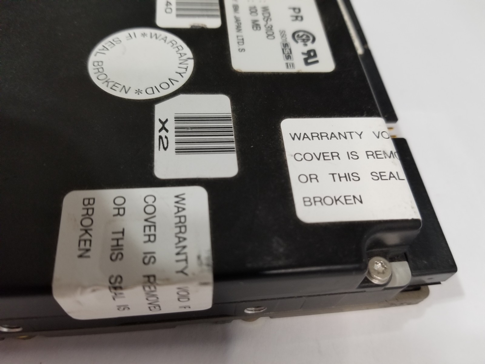IBM SCSI 100MB WDS-3100 Hard Drive