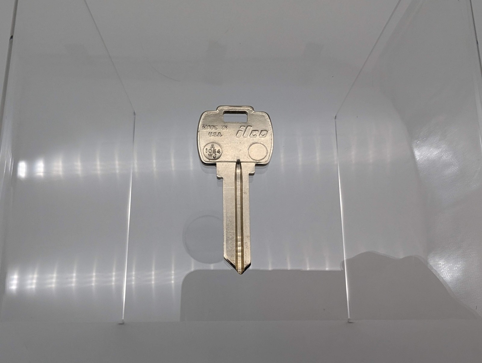 10x Ilco A1054WJ Key Blanks 6 Pin for Falcon WK Keyway Nickel Plated