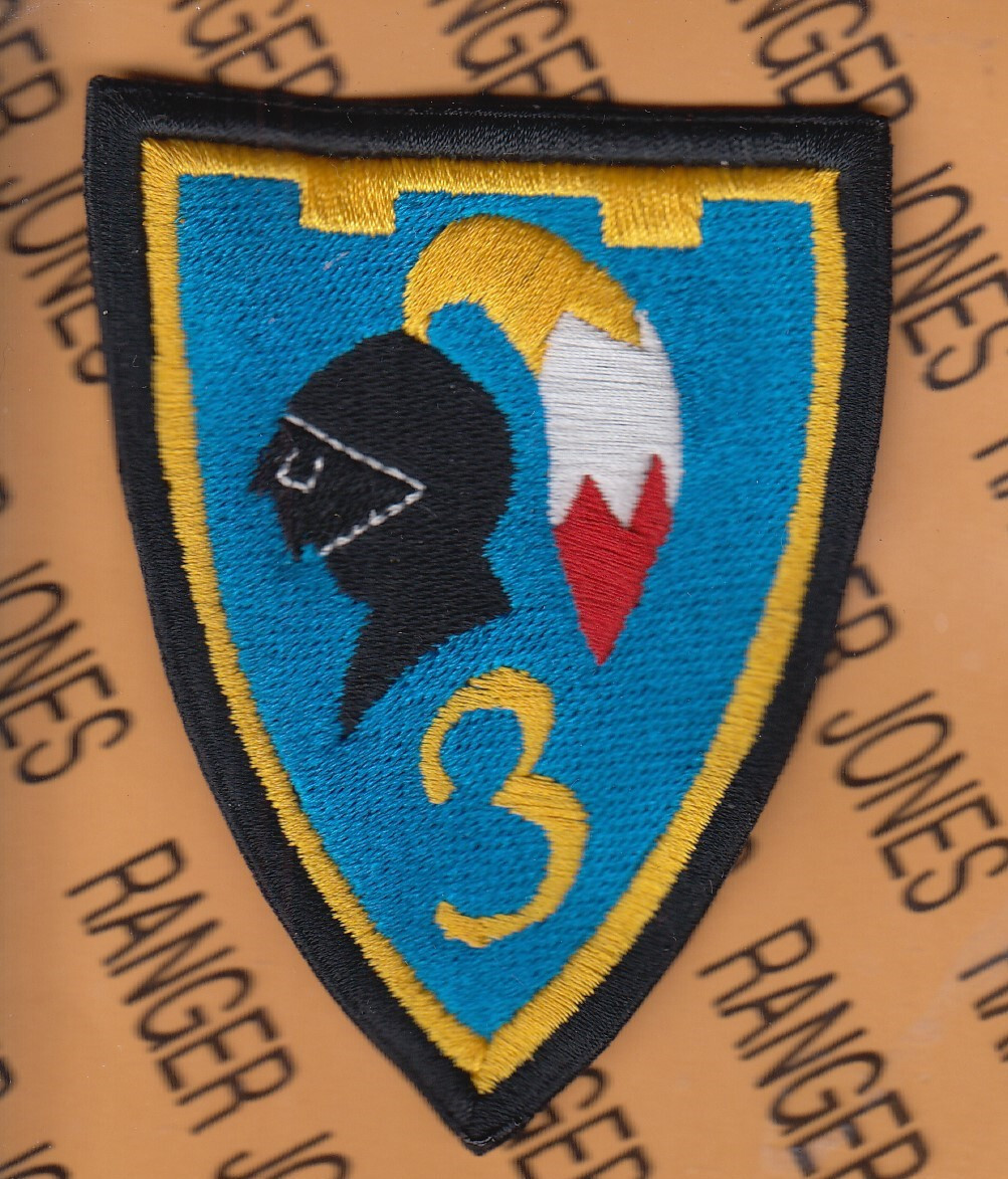 US Army 3rd Armored Training Brigade ATB ~3.5" pocket patch c/e
