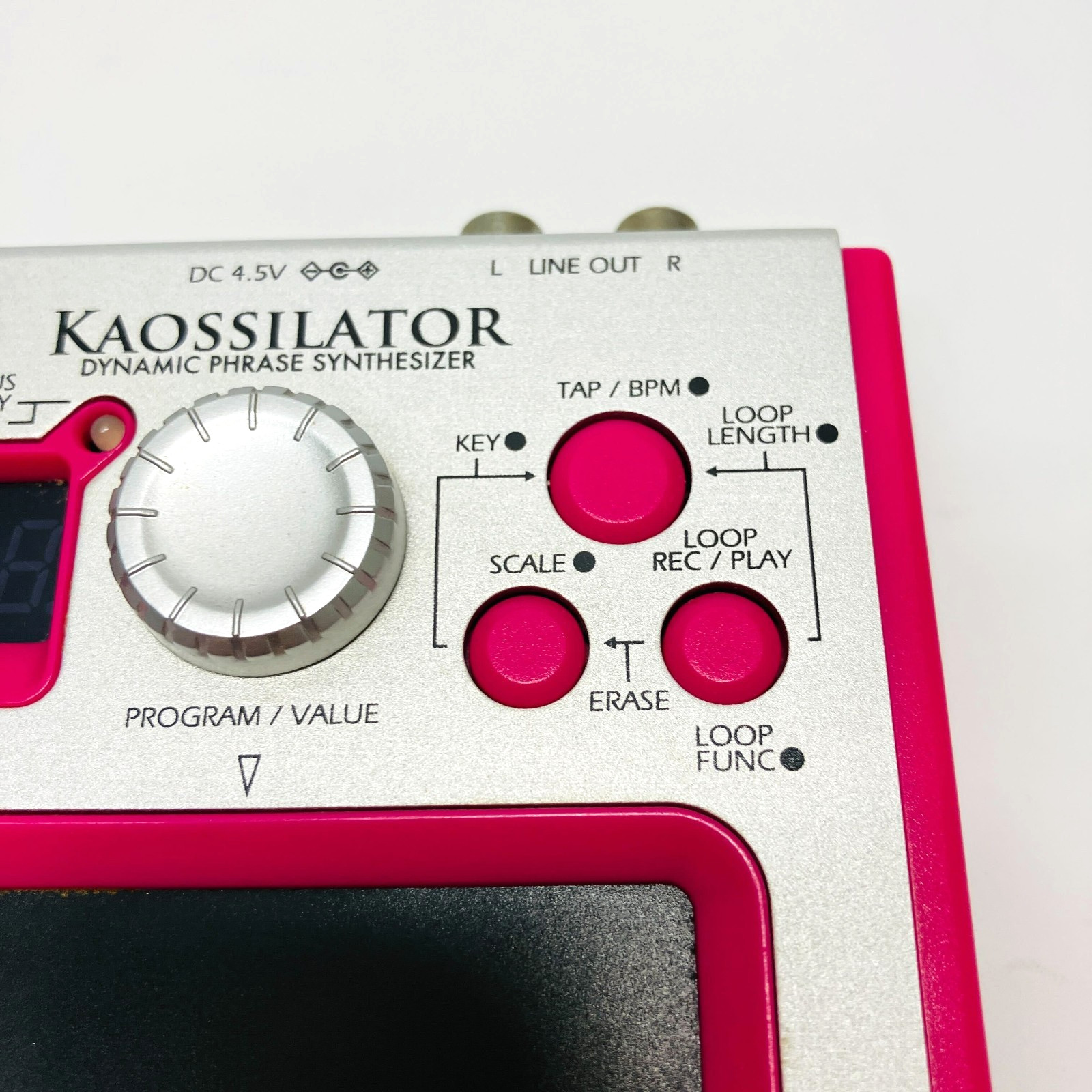 KORG KAOSSILATOR KO-1 Pink Limited Model Touchpad Synth Looper Effector LED