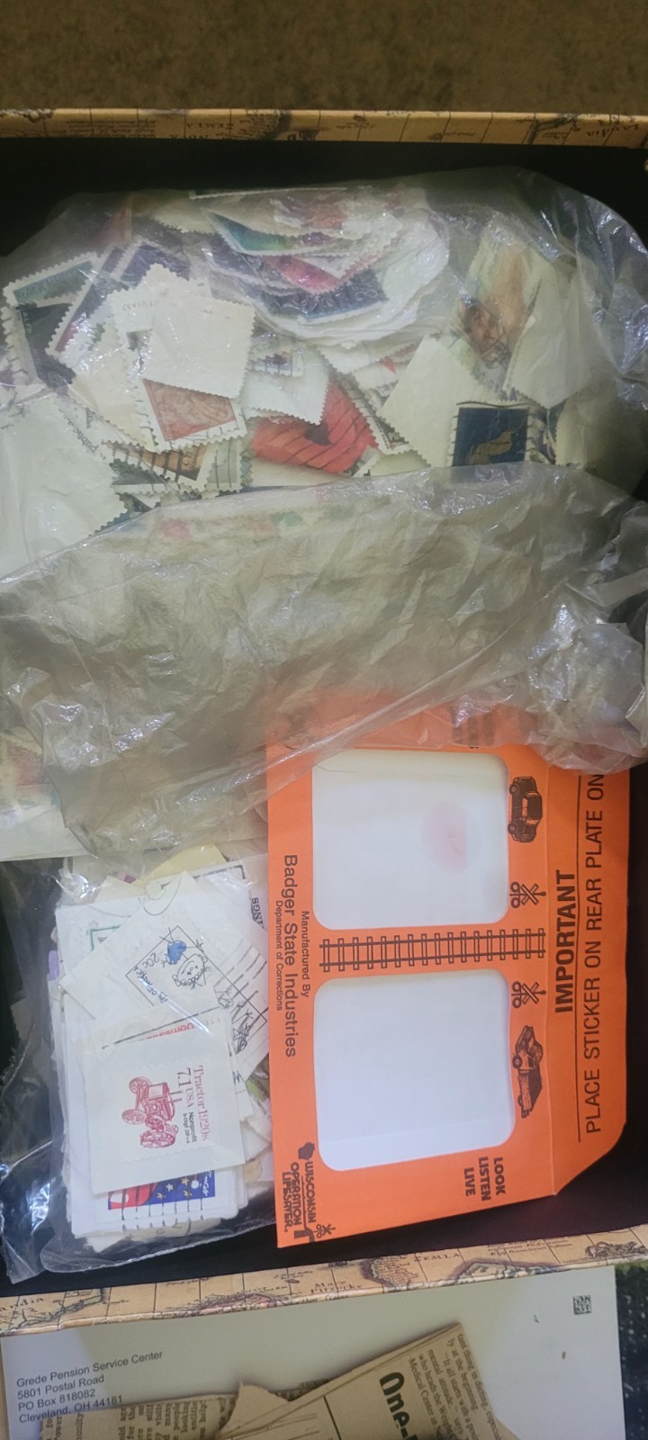 Vintage Stamp Collection