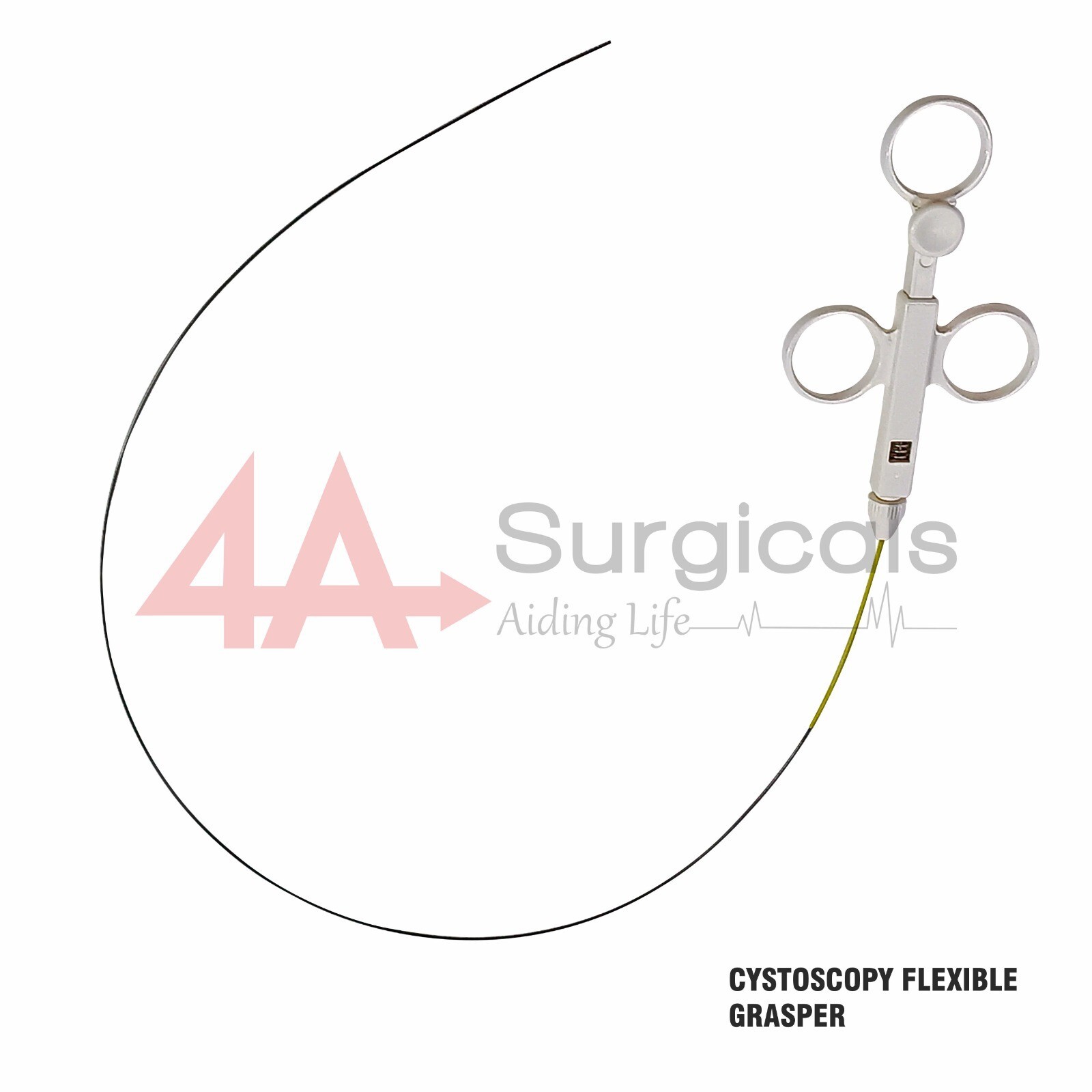 4A CYSTOSCOPY-FLEXIBLE-GRASPER 3Fr 63cm