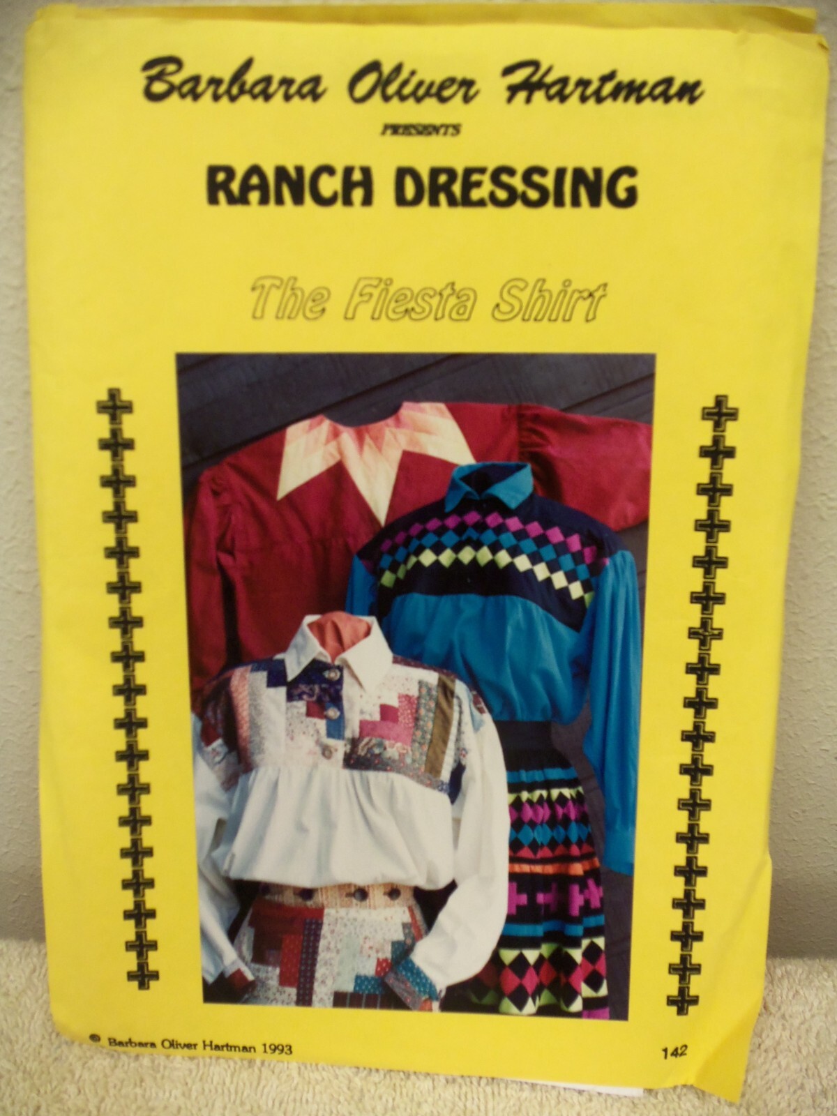 THE FIESTA SHIRT FROM THE RANCH DRESSING SERIES - SIZE 2 - 20 BY BARBARA HARTMAN