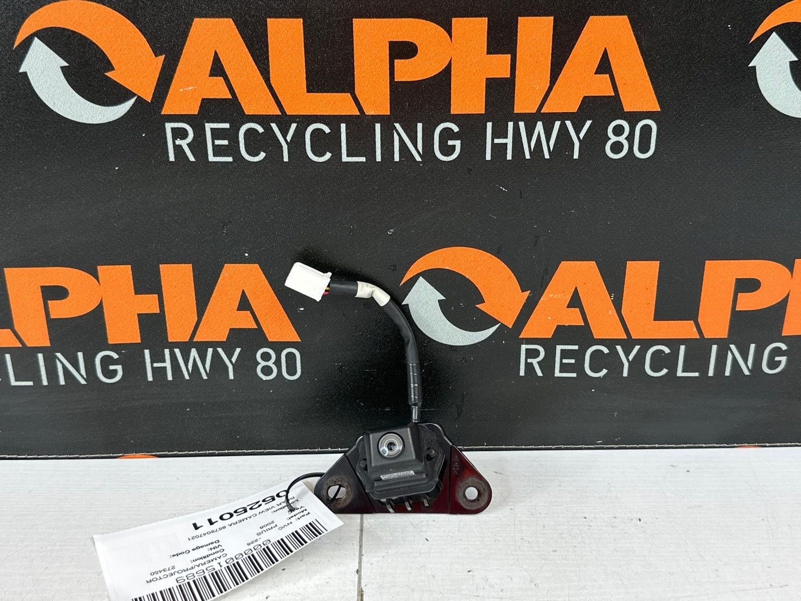 Camera/projector TOYOTA PRIUS 06 07 08 09