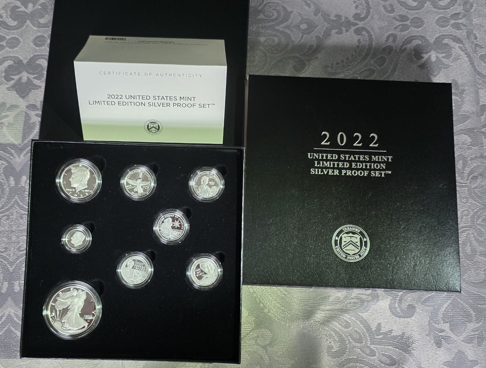 2022 US MINT LIMITED EDITION SILVER PROOF SET /OGP/COA