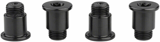 SRAM Force eTap AXS Crank Chainring Bolt Kit - For 2x 107 BCD Aluminum Black D1