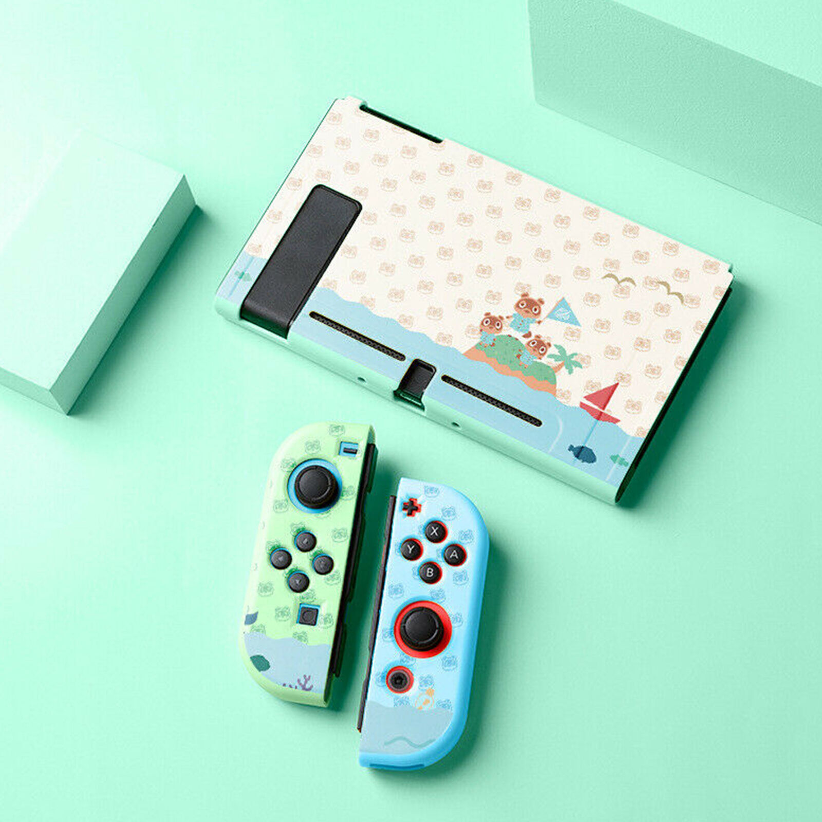 Protective Shell For Nintendo Switch Joy-Con Animal Crossing TPU Case Soft Cover