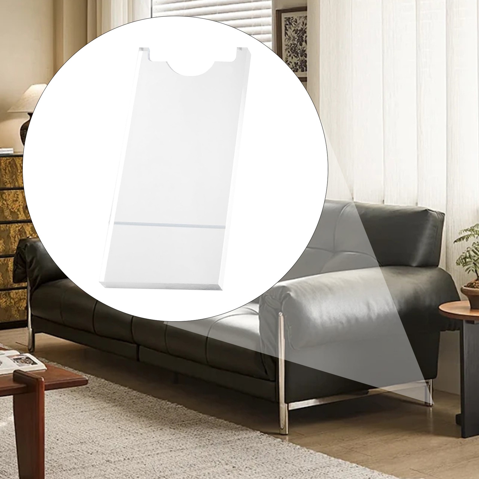Couch Stoppers General Wall Spacer Non-Slip Acrylic Furniture Stoppers premium