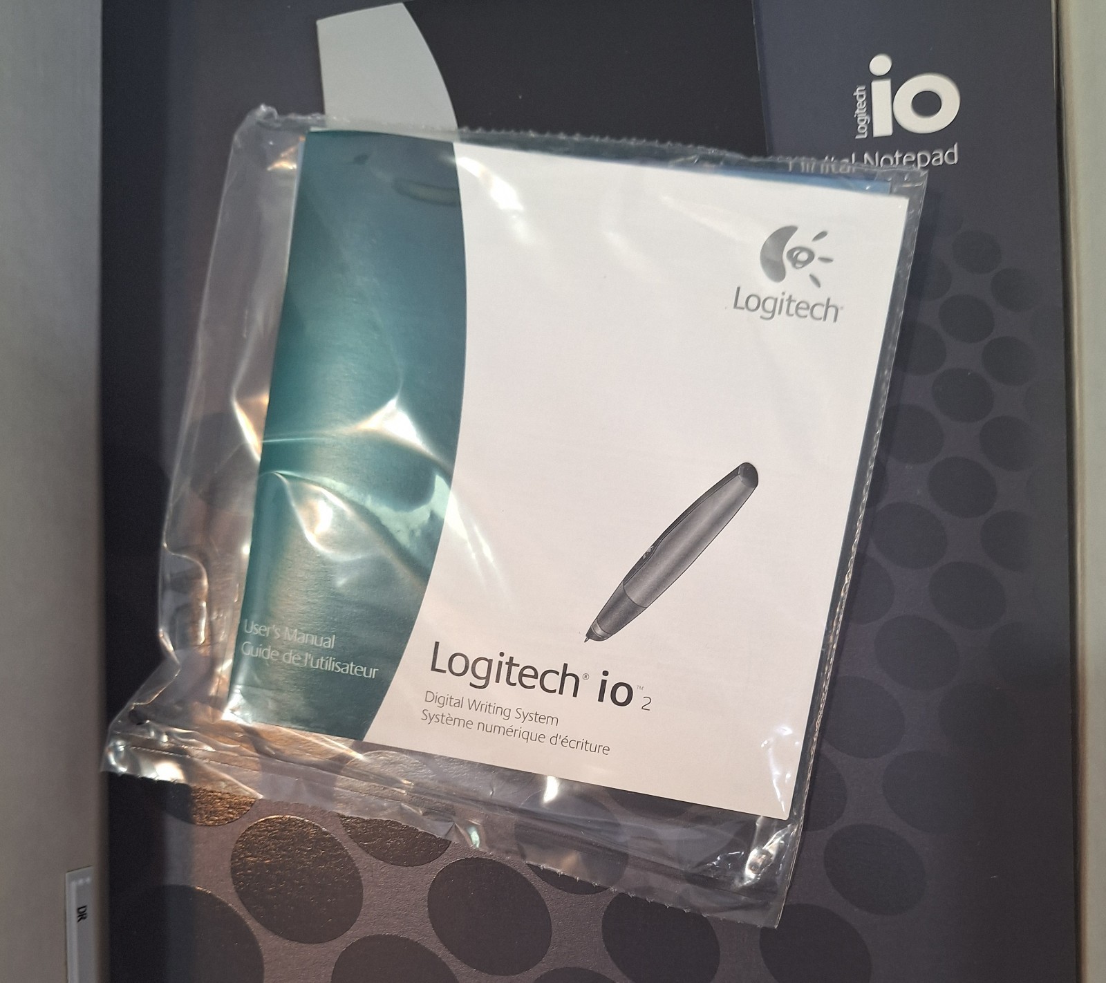 Logitech io2 Digital Pen Writing System (965118-0403) open box