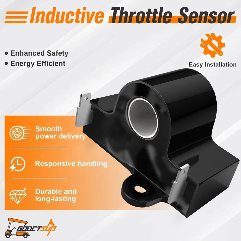 Golf Cart Inductive Throttle Sensor, Fits EZGO TXT&Medalist 1994-UP DCS and P...