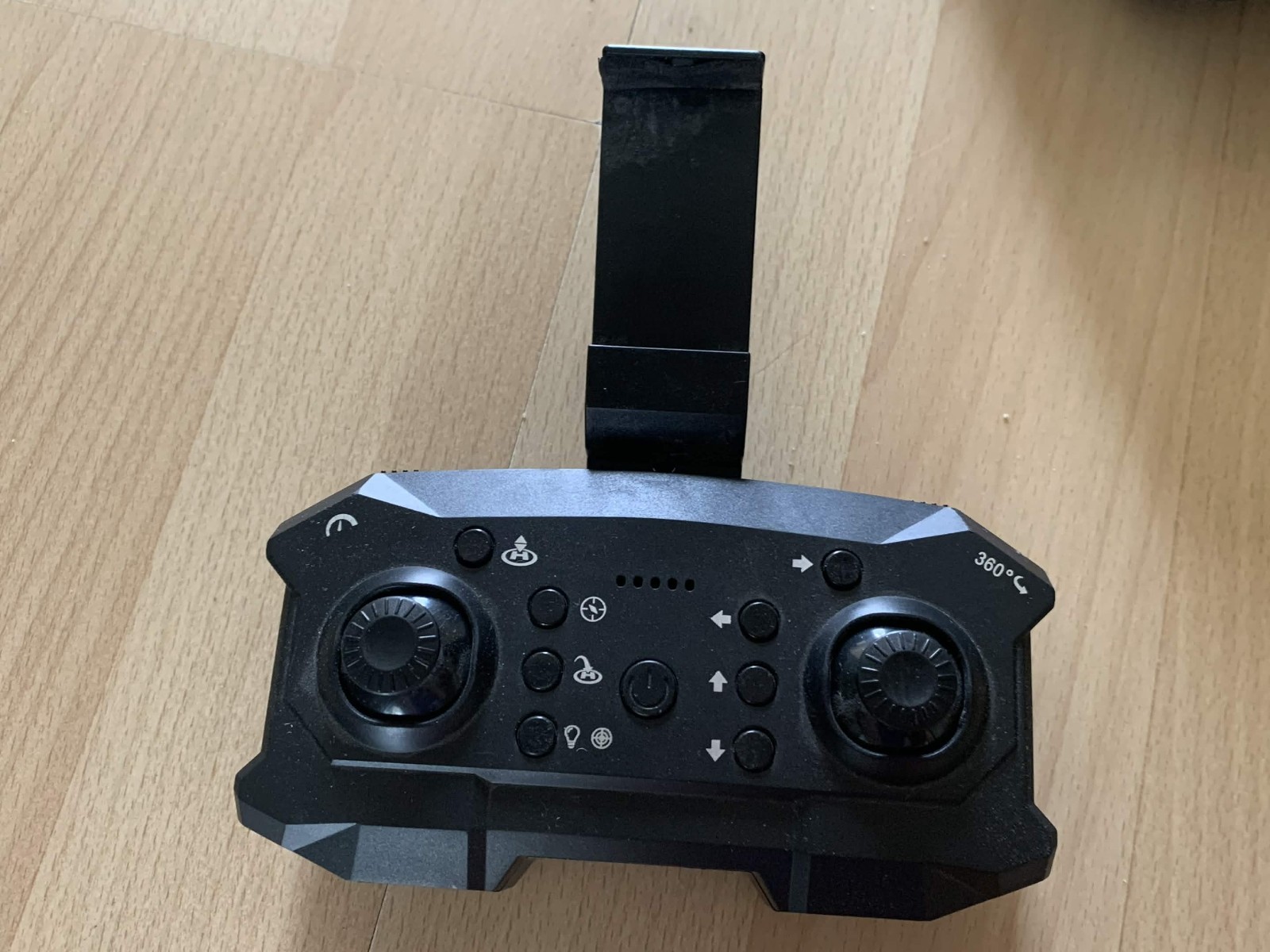 RCFPVPro Black Foldable 4K HD Dual Camera RC Drone