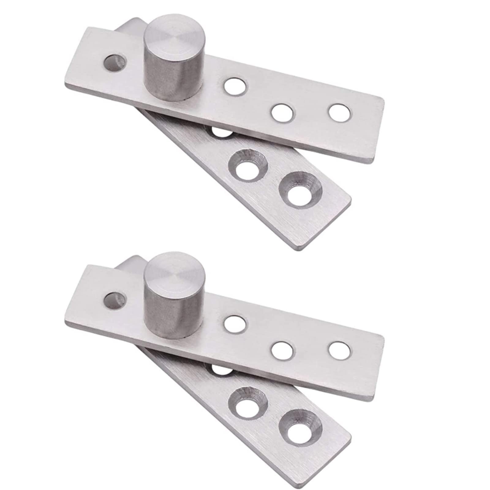2 Pack Door Pivot Hinge 180� Hidden Secret Concealed Stainless Steel